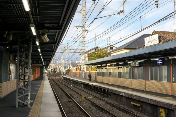 Fushimi Inari Station Kyoto Autumn Season Kyoto Japan — Stock Photo, Image