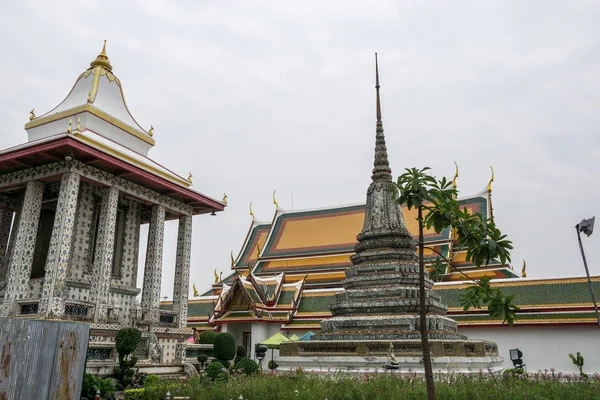 Vue Rapprochée Wat Arun Main Prang Wat Arun Temple Aube — Photo