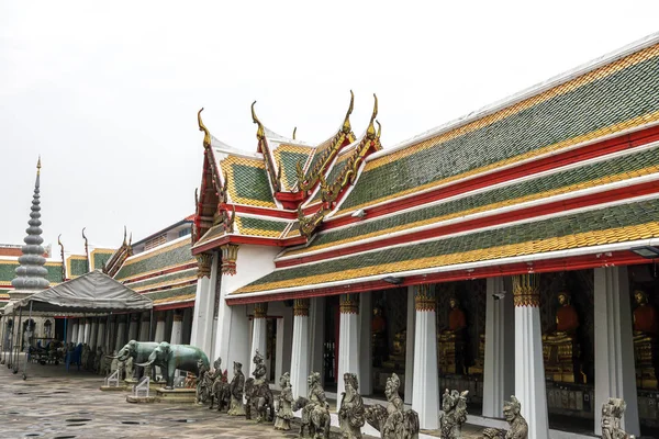 Θέα Της Αίθουσας Χειροτονία Wat Arun Ναός Της Αυγής Wat — Φωτογραφία Αρχείου