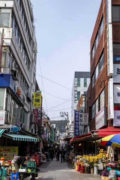 Gukje Market International Market Located Nampodong District Busan South Korea — Stock Photo, Image