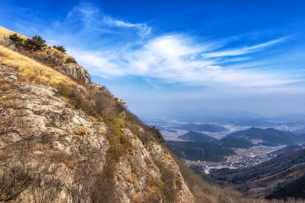 Ganwoljae Parte Youngnam Alps Nella Vicina Ulsan Corea Del Sud — Foto Stock