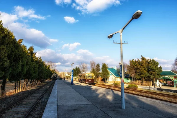 Alte hwarangdae station — Stockfoto