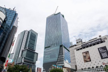 shibuya sokak gökdelen görünümü