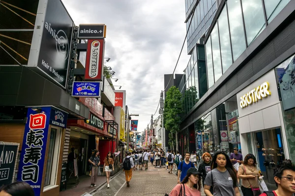 Meşgul harajuku takeshita sokak — Stok fotoğraf