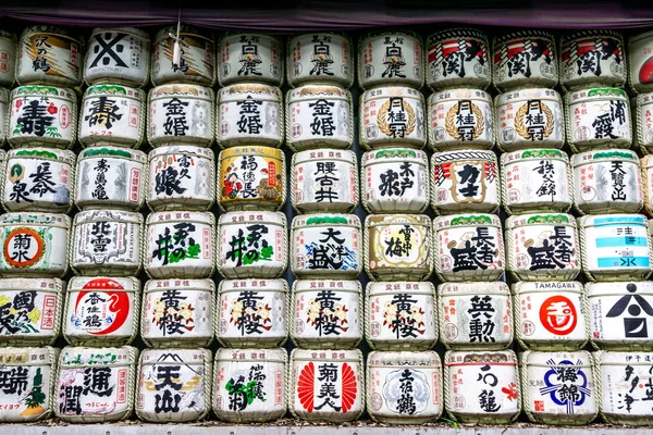 Meiji jingu kazaridaru — Stock Photo, Image