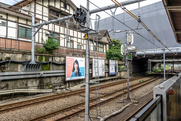 Станція Токіо хараджуку — стокове фото