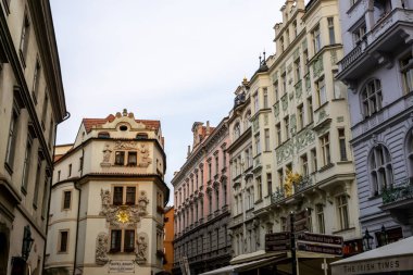 prag eski şehir binaları