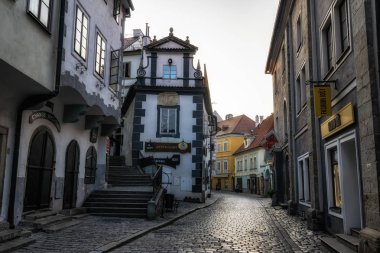 cesky krumlov kasaba sokak