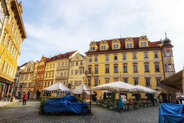 Prague town square — Stock Photo, Image
