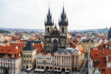 Prag eski kasaba manzarası
