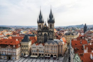 Prag eski kasaba manzarası
