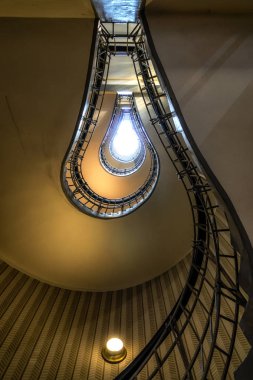 the lightbulb staircase clipart