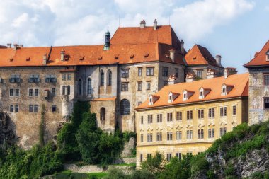 cesky krumlov şehir görünümü