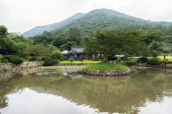 Jindo Ullimsanbang Evi Ünlü Ressam Sochi Nin Evi Yağmurlu Bir — Stok fotoğraf