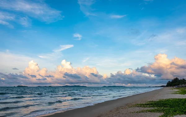 Obraz Pláže Slunečného Dne Mae Pim Beach Chakphong Pae Klang — Stock fotografie