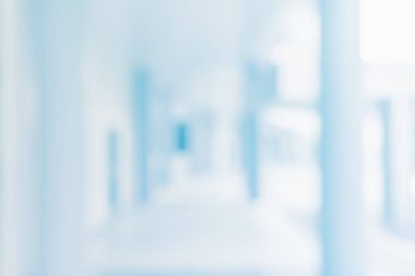 Görüntü ofis pencere, kapı ve koridor parlak ve temiz sesi için arka plan kullanım bokeh ile bulanıklık.