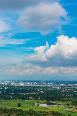  Chiang Mai eyaleti panorama görüntüsü,Tayland.