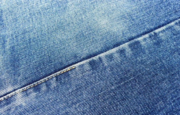 Threadbare Velho Azul Jeans Fundo — Fotografia de Stock