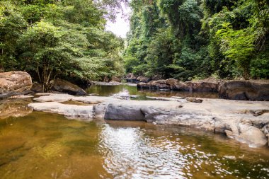 Buradaki su şelaleden geliyor..
