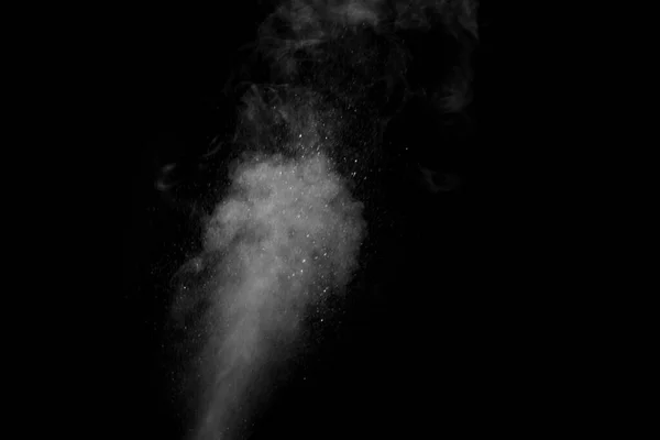 Domyśliłem Się Dymu Ciemnym Tle Abstrakcyjne Tło Element Konstrukcyjny Nakładania — Zdjęcie stockowe