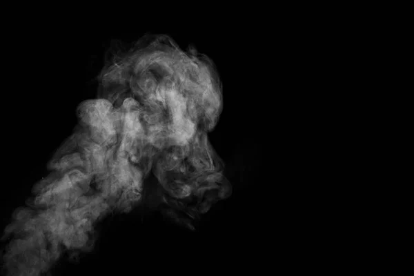 白色蒸气从空气饱和器中喷出蒸汽 图片覆盖的抽象背景 设计元素 — 图库照片