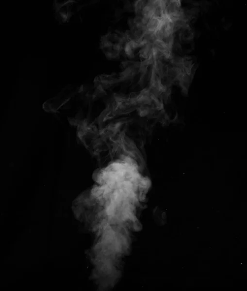黑暗背景下的黑烟图片覆盖的抽象背景 设计元素 — 图库照片