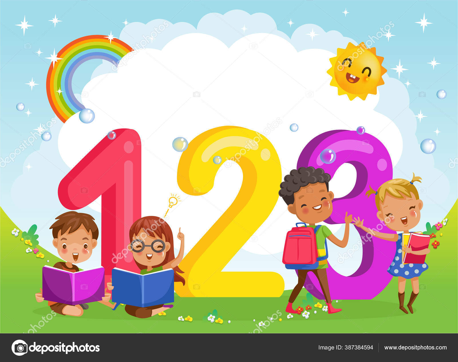 123 Desenho Jogos infantil educativo para crianças