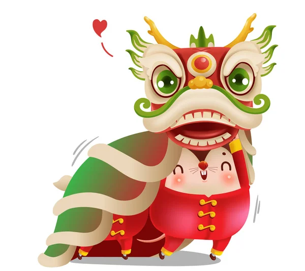 Boldog Kínai Újévi Üdvözlőlapokat 2020 Fordítás Arany Patkány Boldog Évet — Stock Vector