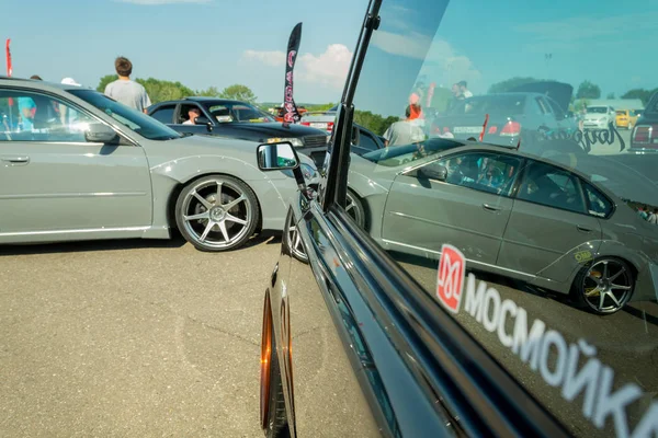 Moskva Rusko Června 2018 Japandays Festival Japonské Automobily Sériové Upravené — Stock fotografie