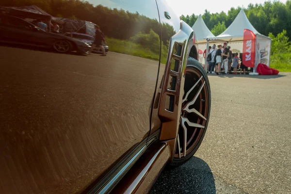 Moscú Rusia Junio 2018 Festival Japandays Coches Japoneses Con Coches — Foto de Stock