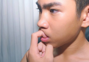 Tırnak yeme, tırnak yeme, tırnak yeme, stres kavramı..