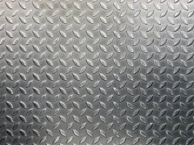Elmas desenli desenli metal taban, arka plan için eski gerçek metal tarzı..
