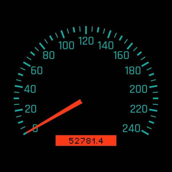 High speed on a speedometer — Stock Photo © mmaxer 25786291