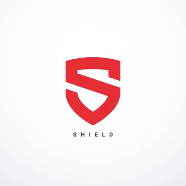 Güvenlik kalkan kutsal kişilerin resmi. Vektör çizim