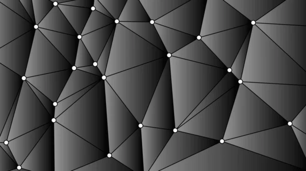 Abstrakter Hintergrund Aus Dreieckigem Netz Vektorgrafik — Stockvektor