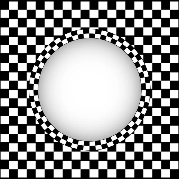 Checkered Fundo Corrida Ilustração Arte Vetorial — Vetor de Stock