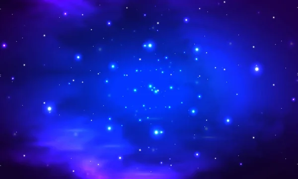 Αφηρημένη Νύχτας Λάμπει Έναστρο Ουρανό Εικονογράφηση Διάνυσμα Τέχνη — Διανυσματικό Αρχείο