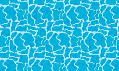 Havuz su dokusu, vektör sanat illüstrasyon.