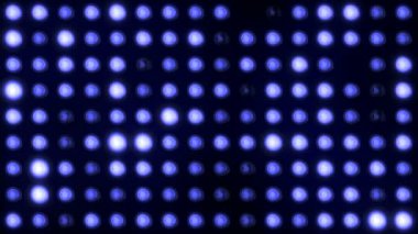 Mavi LED ampuller arka plan, sanat video illüstrasyon.