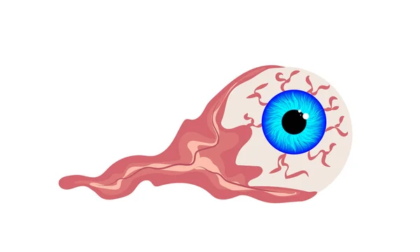 Ojo Óptico Ilustración Arte Vectorial — Archivo Imágenes Vectoriales