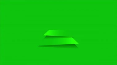 Kağıt Noel ağacı, sanat videosu illüstrasyonu.