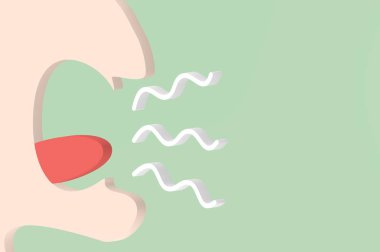 ağız kokusu için ağız yakın çekim