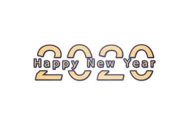 Mutlu yıllar sözcüğüyle 2020 numara