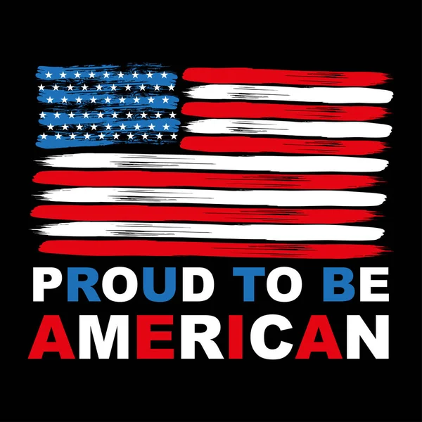 Amerikan bayrağı ve grunge desenli tişörtün grafiksel tasarımı. Tişört ve giysi için New York tipografik tasarımı. Giysilerdeki antika ve otantik baskı. Vektör