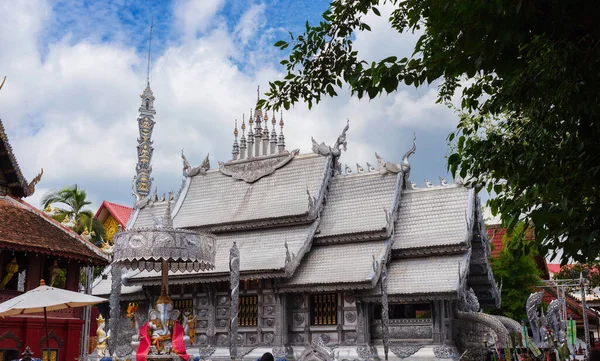 Silver Shrine Wat Srisuphan Chiang Mai Thailand Royalty Free Stock Images