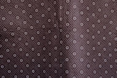 yuvarlak çiçek deseni noktalı arkaplan, kahverengi renk