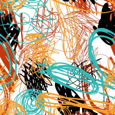 Dikişsiz vintage desen retro 80 lerin veya 90'lı yılların moda stil tasarlamak vektör arka plan. Retro memphis tasarımı. Duvar kağıtları, desen dolgularını, web sayfası arka planlar, yüzey dokuları, tekstil için mükemmel