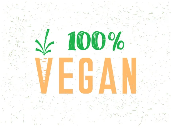 Veganistisch Vriendelijk Symbool Voor Etiket Logo Badge Sticker Pictogram Vegan — Stockvector