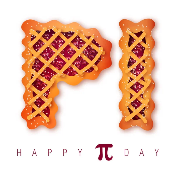 Happy Pi Day! Celebrate Pi Day. Mathematical constant. March 14th (3,14). Ratio of a circles circumference to its diameter. Constant number Pi. Cherry pie