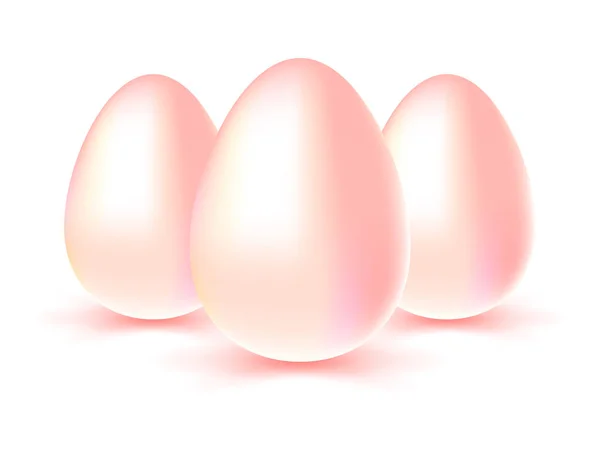Яйця Векторні ілюстрації. Великодня — стоковий вектор